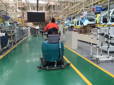 駕駛洗地機案例-吉利汽車(chē) 駕駛洗地機案例-吉利汽車(chē)