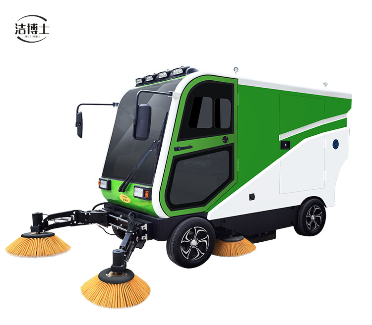 四輪帶240L環(huán)衛垃圾桶掃地車(chē)2000T